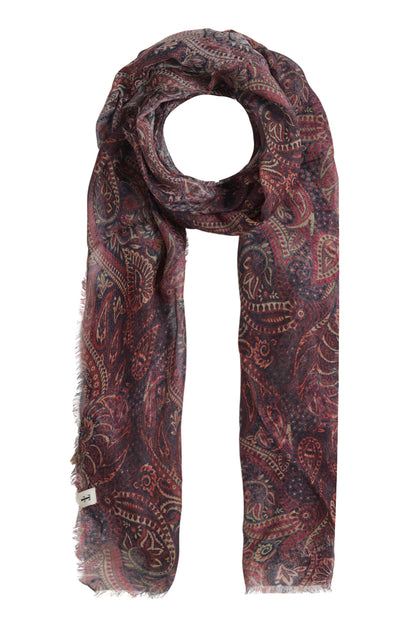 Tif Tiffy Madison Scarf Burgundy