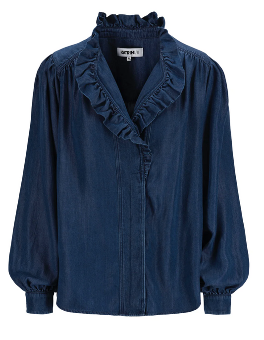 Katrin Uri Silja Blouse Indigo