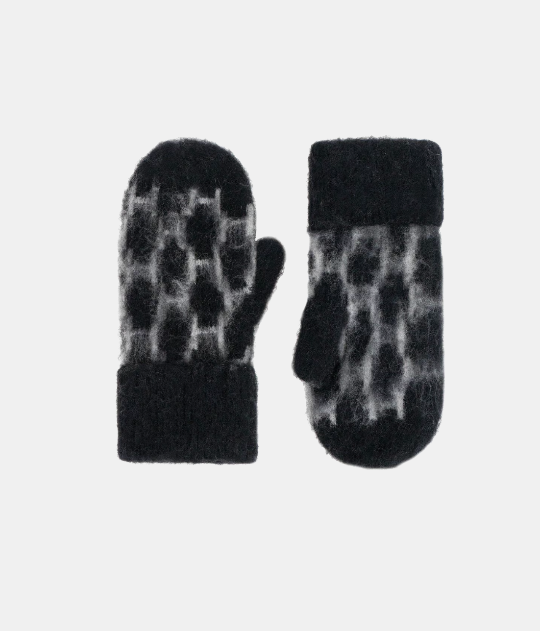 HÉST Gera Mittens Jet Black