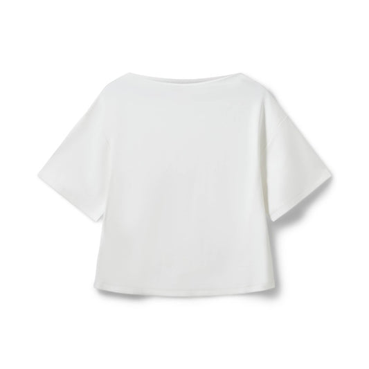 Sofie Schnoor Tea Boatneck T-Shirt Off White