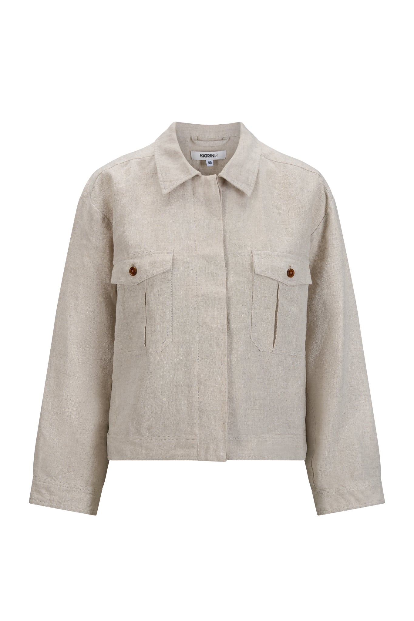 Katrin Uri Nora Linen Jacket Natural Linen