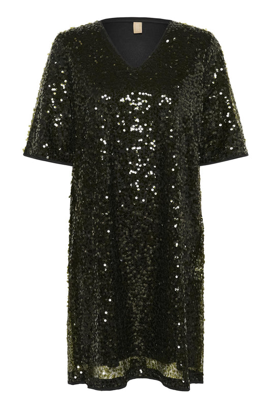 Culture Melia Dress Olive Night
