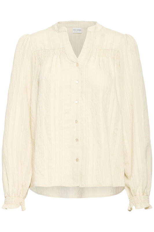 Pulz Esmee Shirt Cloud Dancer