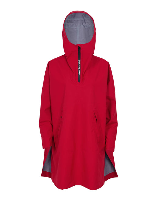 Close to my Heart Rain Poncho Carmine Red