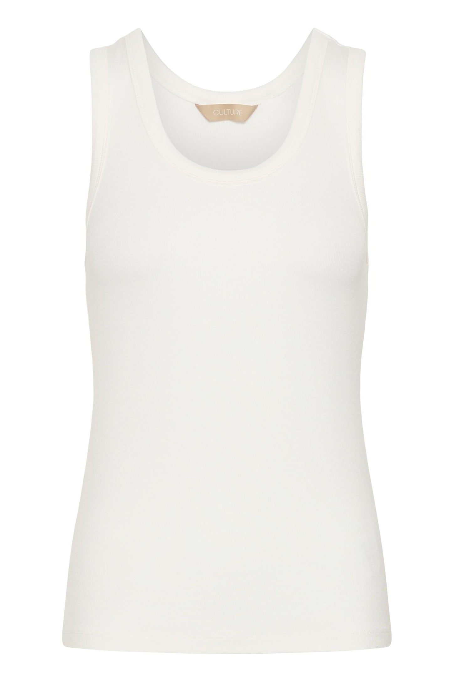 Culture Juliet Tank Top White