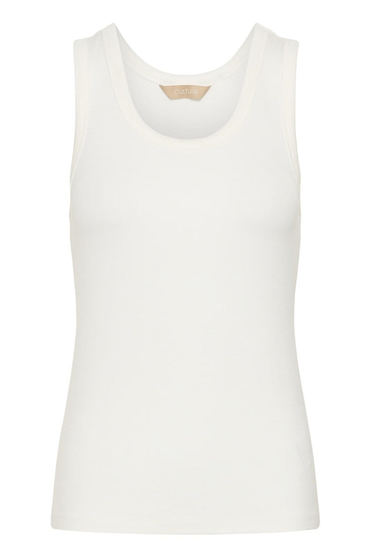 Culture Juliet Tank Top White