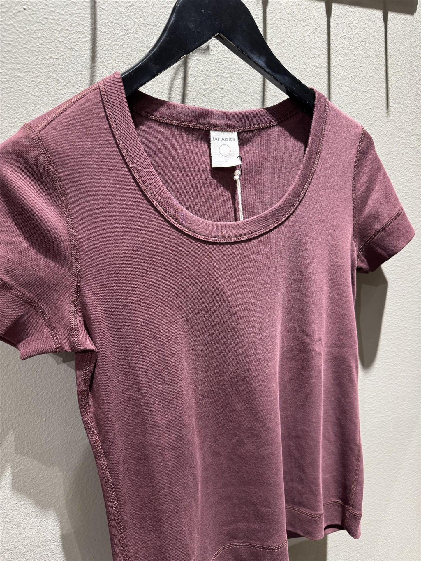 By Basics T-Shirt O-Neck Burgundy