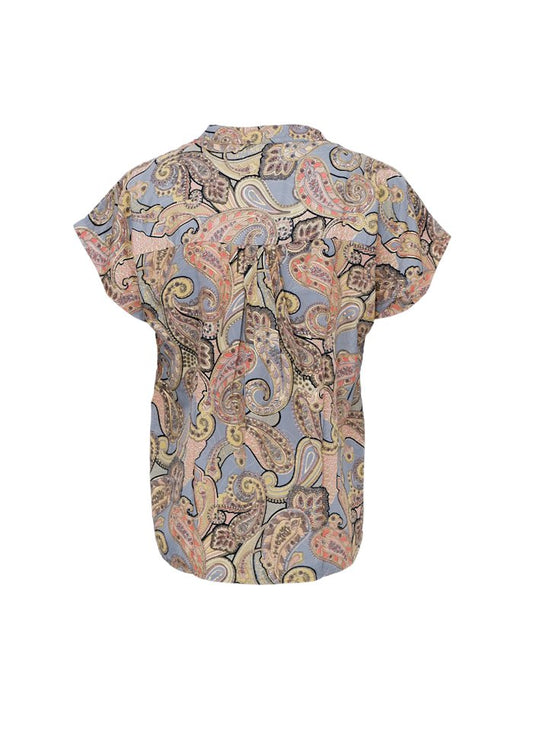 Black Colour Luna Andrea SS Top Paradise Sky