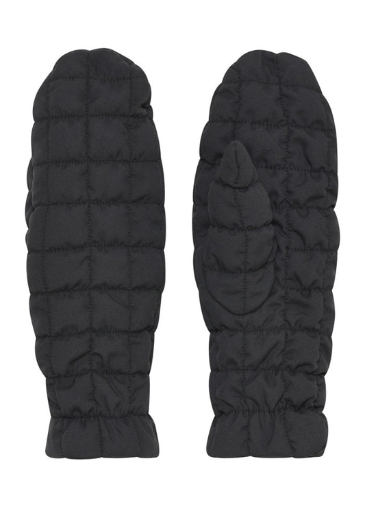 Tif Tiffy Quilted Mittens Black