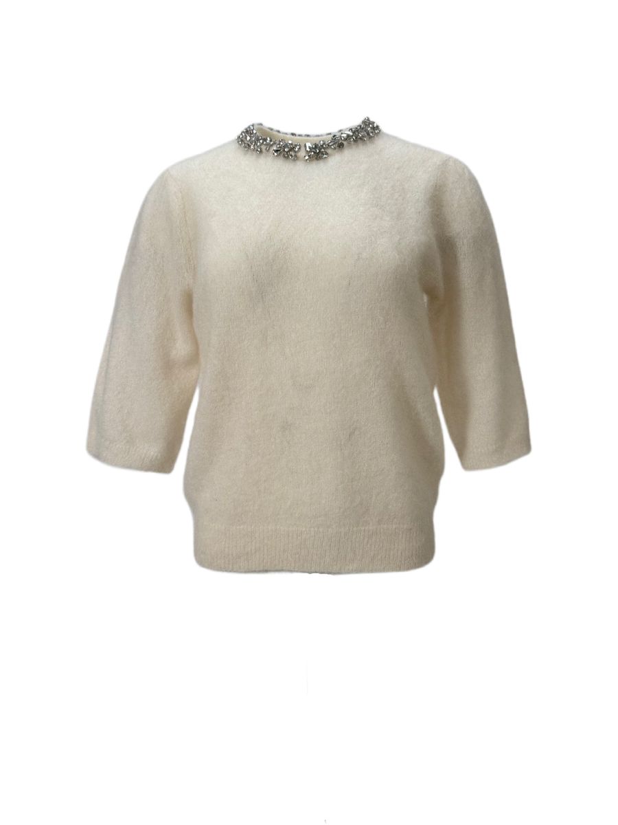 Amuse by Veslemøy Olivia Pullover Offwhite