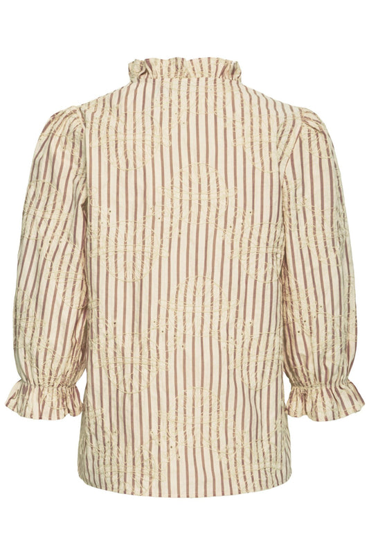 Pulz Dami Shirt Tobacco Brown