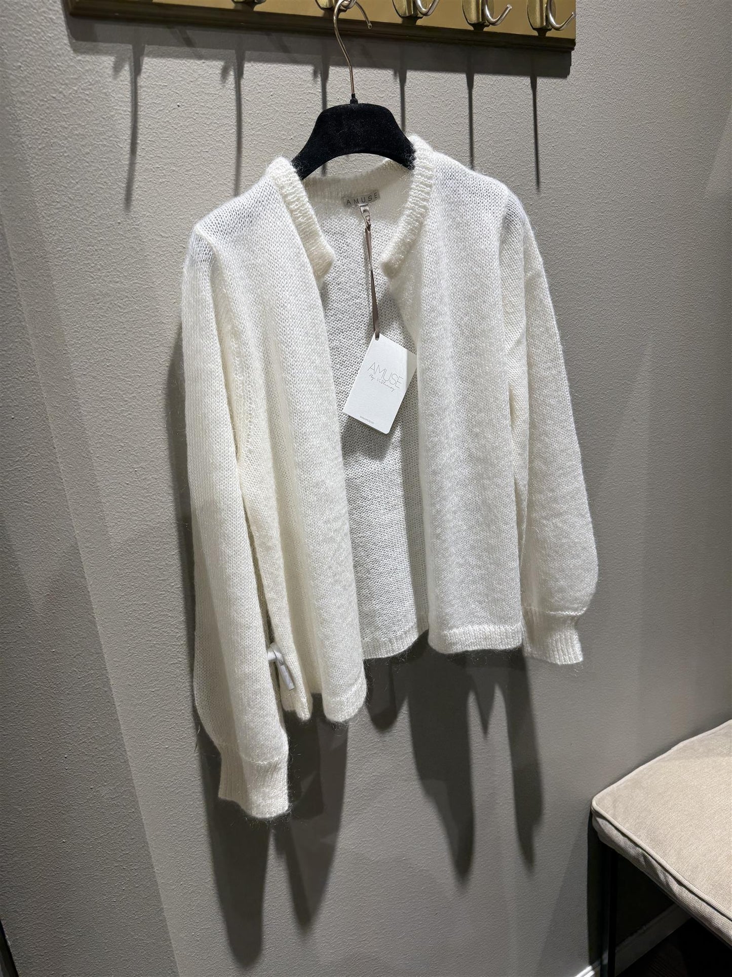 Amuse by Veslemøy Julie Cardigan Off White