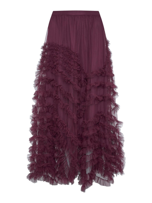 Ane Mone Tyll Skirt Wine