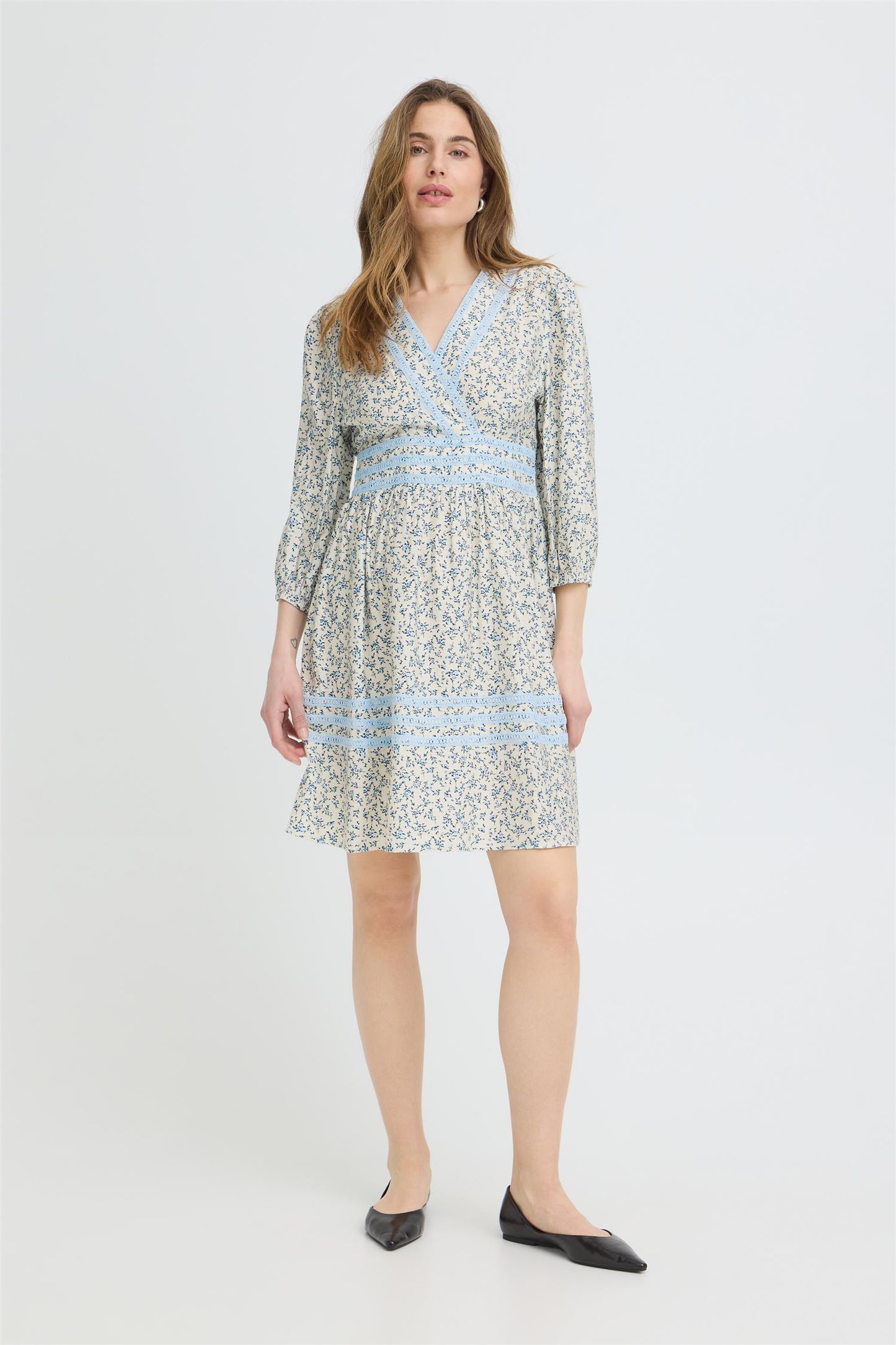 Pulz Conja Dress Short Egret