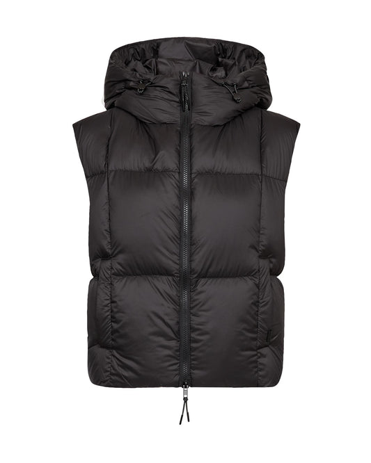 Mos Mosh Klara Tally Down Vest Black
