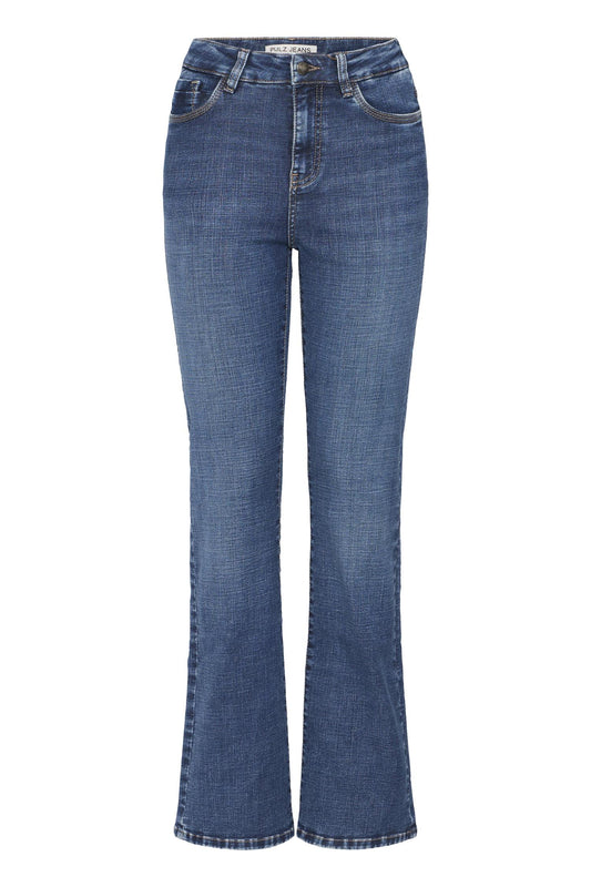 Pulz Bailiey HW Jeans Bootcut Medium Denim