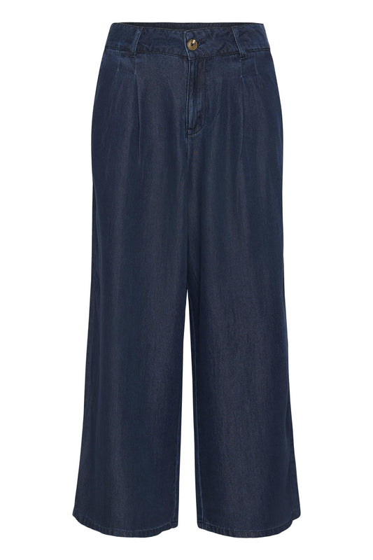 Culture Ilsa Pants Dark Blue Wash