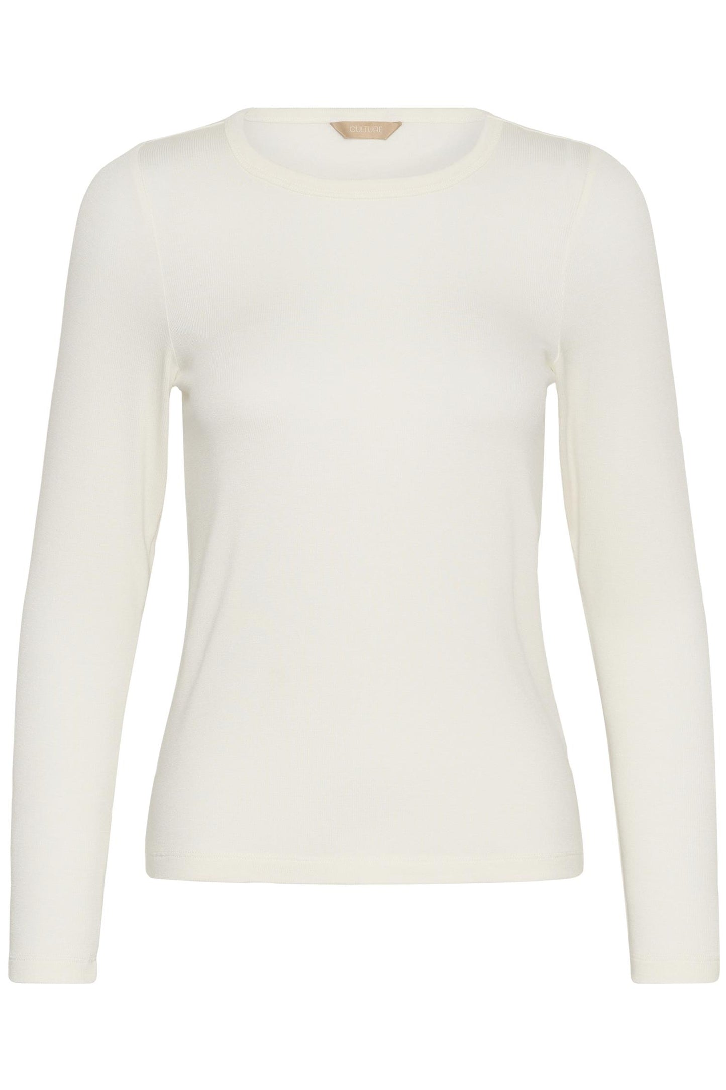 Culture Nia Juliet LS T-shirt White