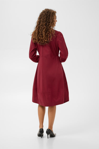 Culture Margi Antoinett Dress Biking Red