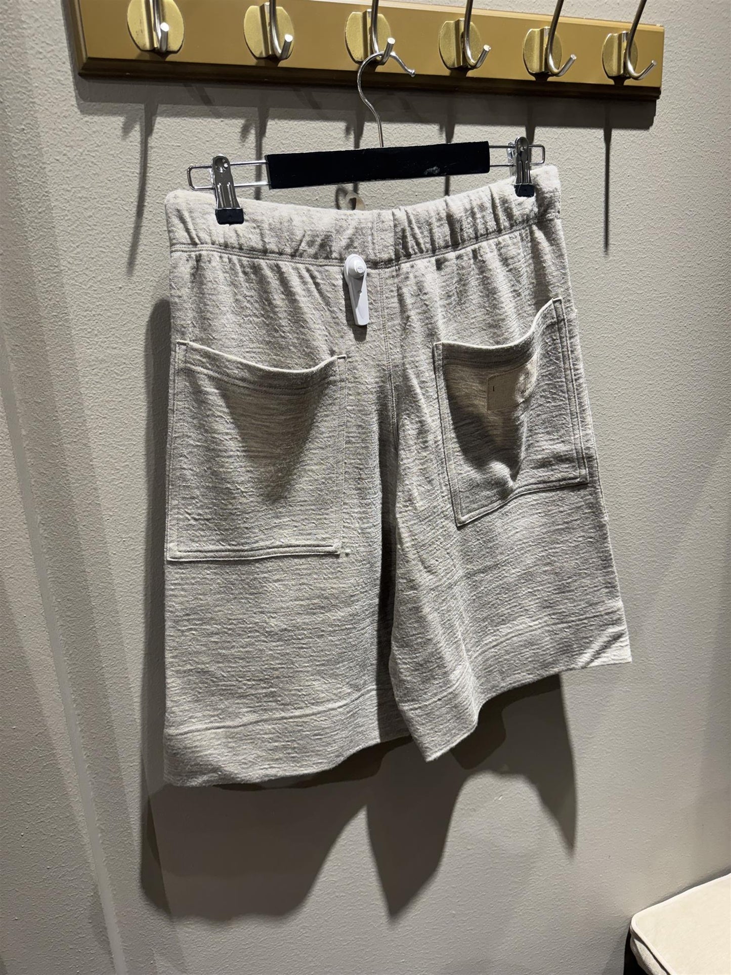 By Basics Sweat Shorts Elephant Melange