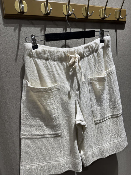 By Basics Sweat Shorts Pearl Grey Melange