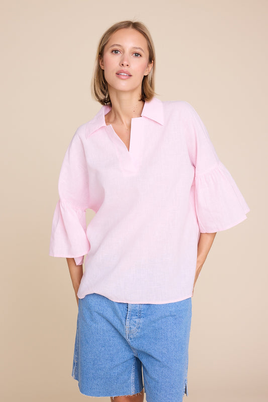 Line of Oslo Lisa Linen Pink