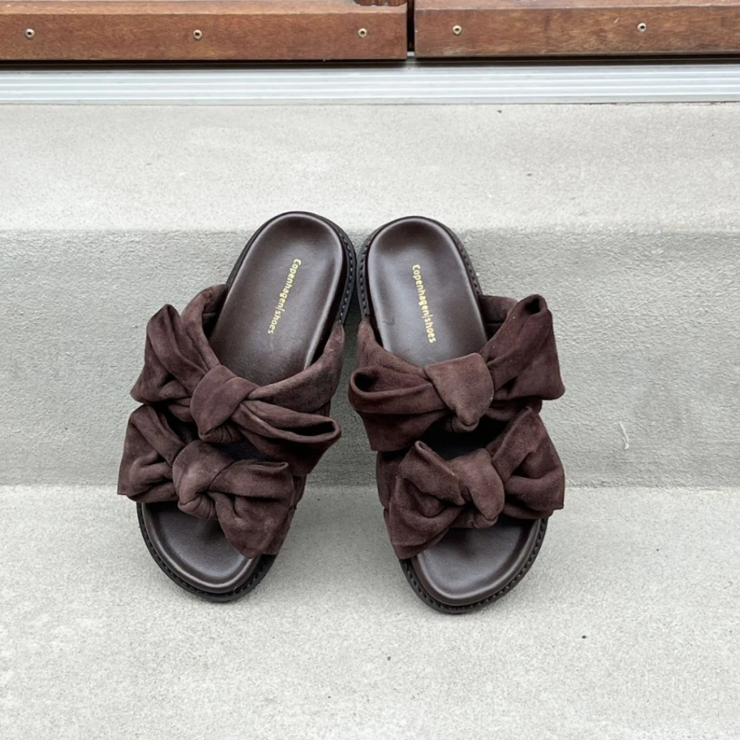 Copenhagen Shoes Summer Dream Suede Brown