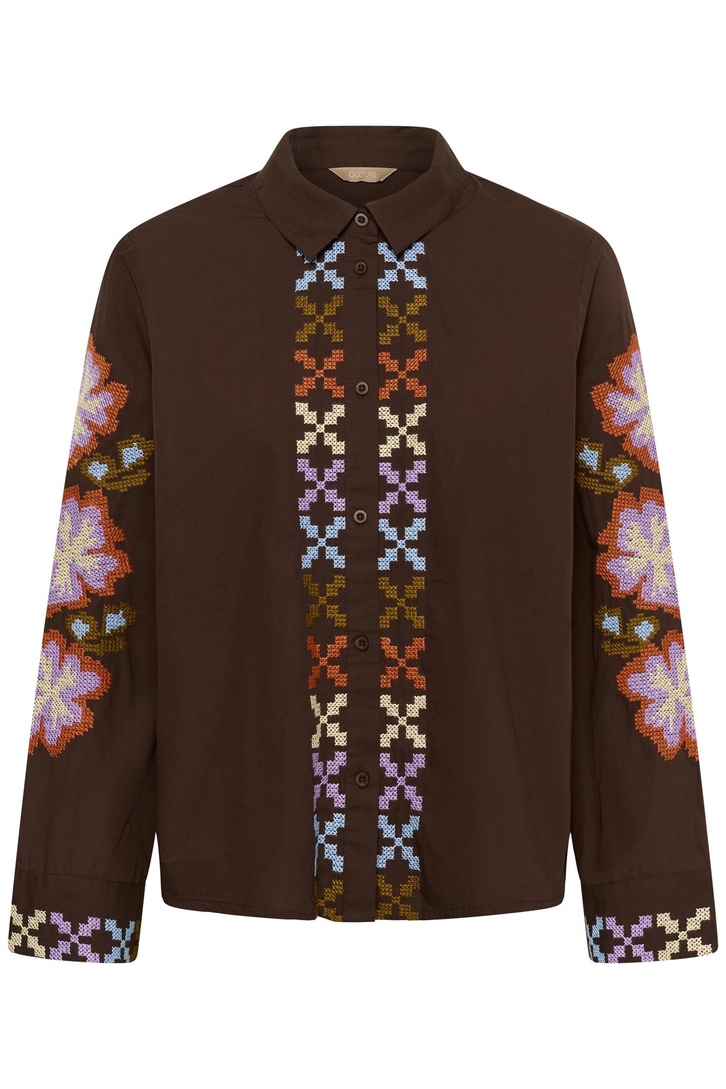 Culture Breezy Shirt Coffee Bean Violet