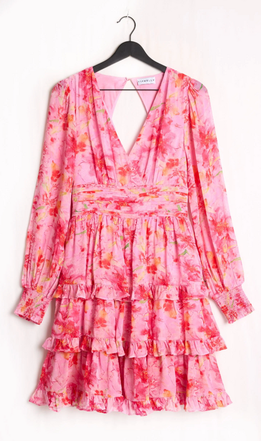 Lykelly Stine Dress Pink