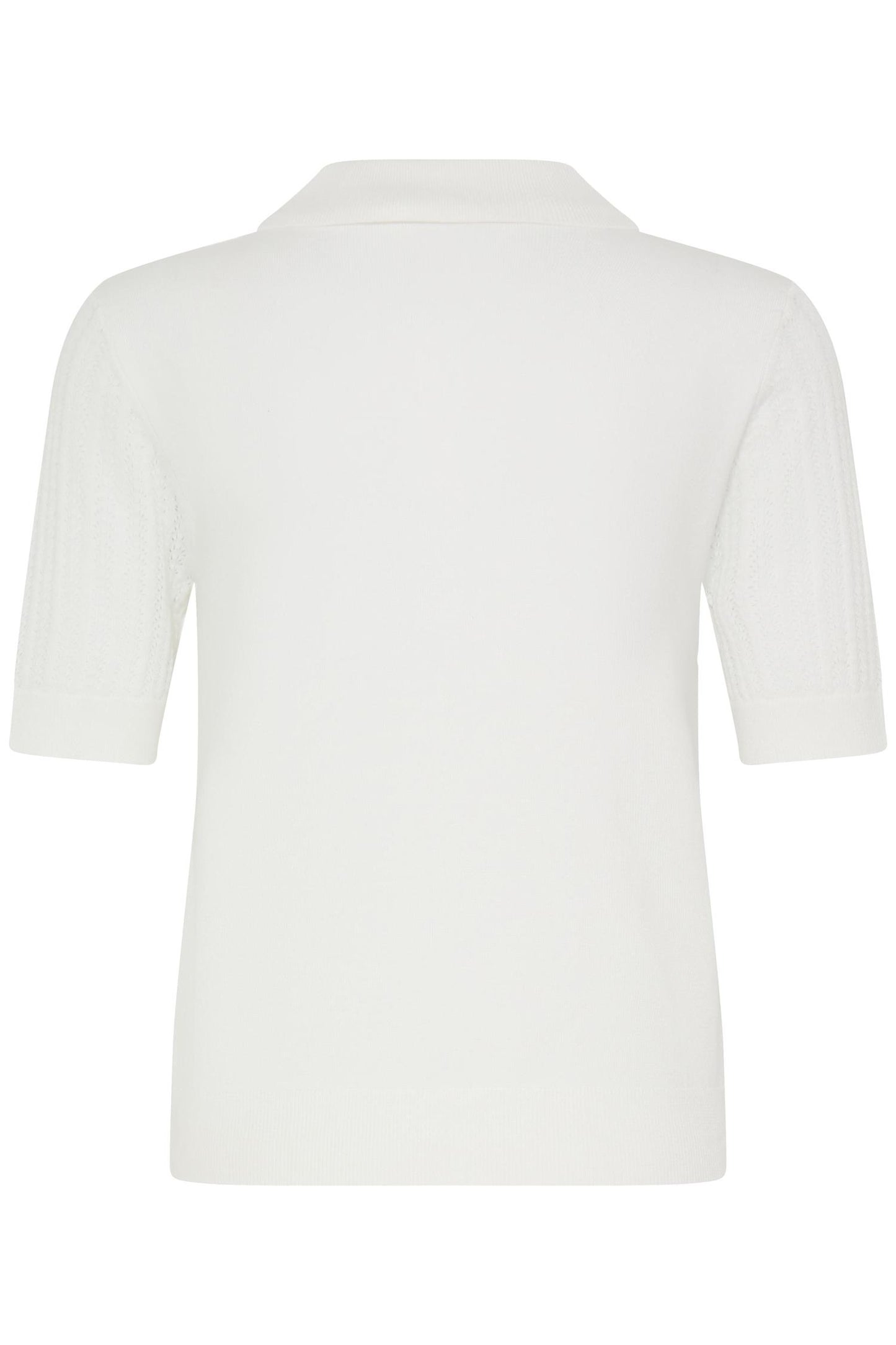 Pulz Sara Knit SS Cloud Dancer