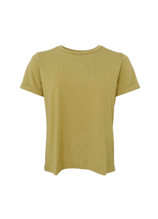 Black Colour May SS Tee Dark Lime