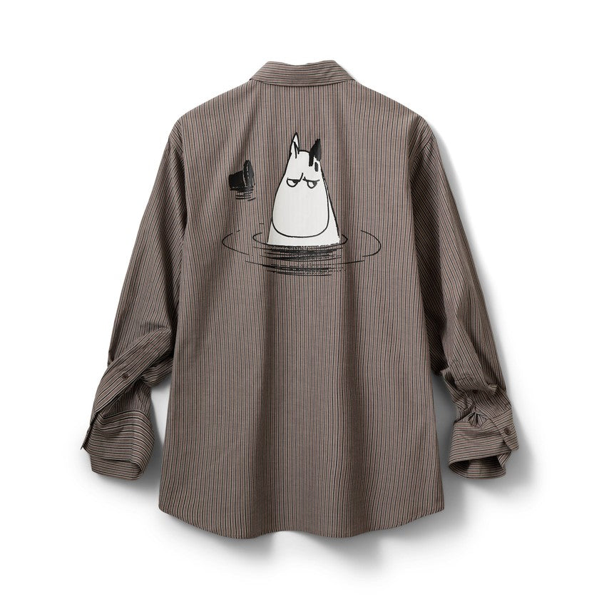 Sofie Schnoor Abby Moomin Shirt Brown Striped