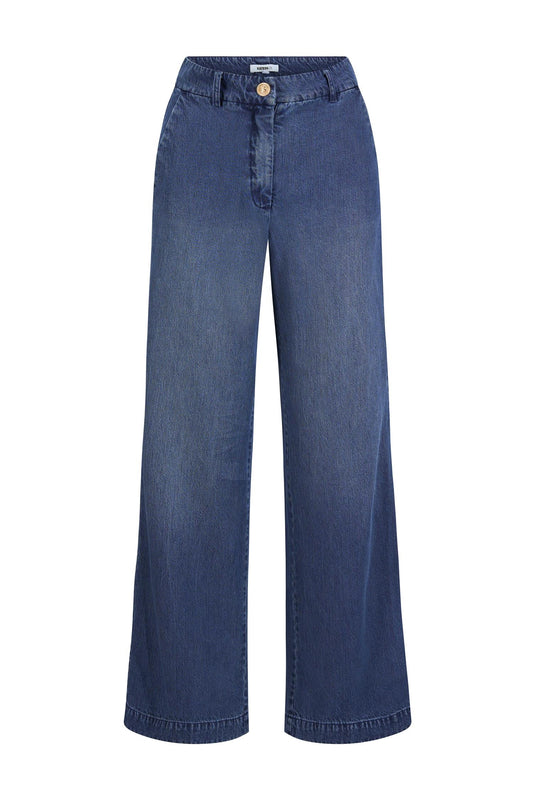 Katrin Uri Toscana Trouser Dk Blue