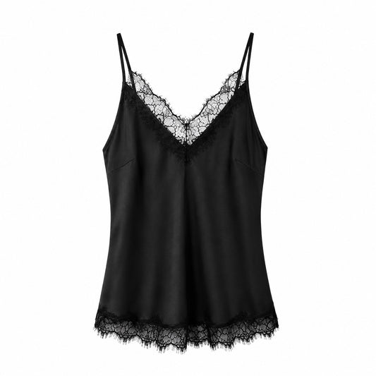 Rah Oslo Singlet Lace Black