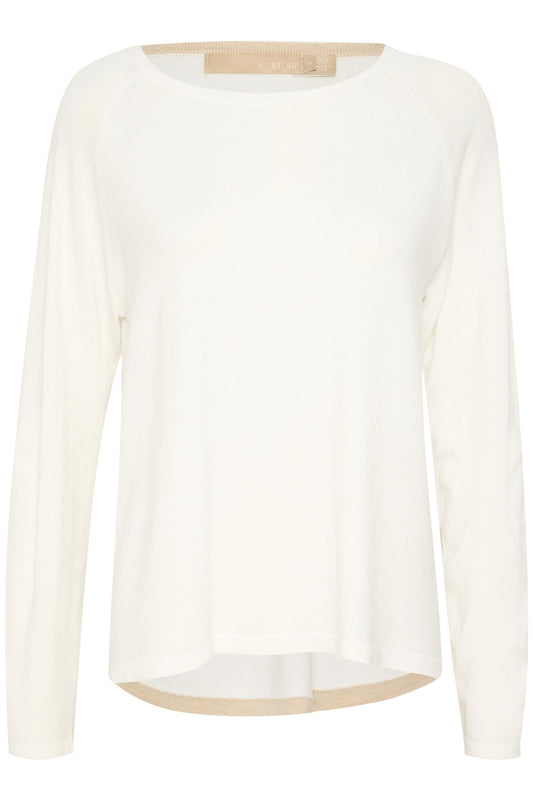 Culture AnneMarie Solid Jumper Spring Gardenia