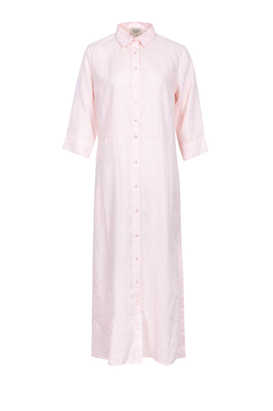 Close to my Heart Leila Midi Dress Barely Pink
