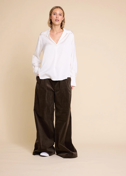 Line of Oslo Vivian Blouse Creme