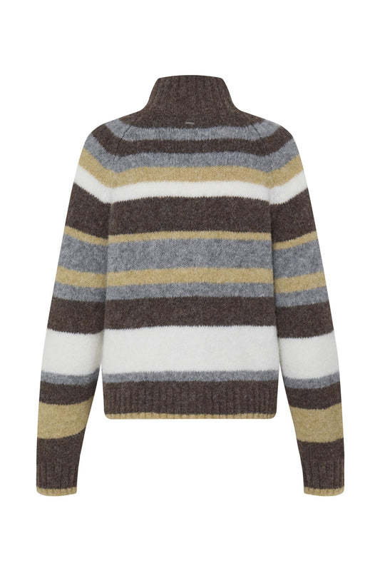 Pulz Georgie Cardigan Brown