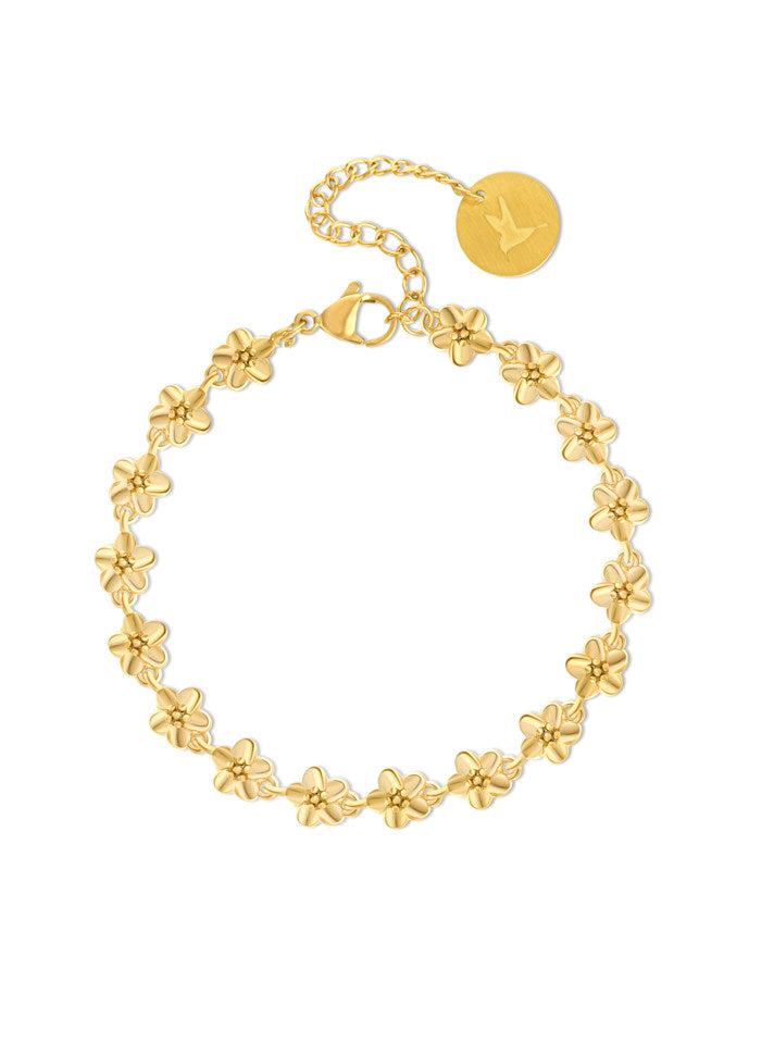 Farmhouse Camilla Øhrling Small Flower Bracelet Gold