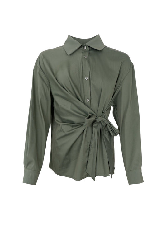 Black Colour Silje Shirt Army