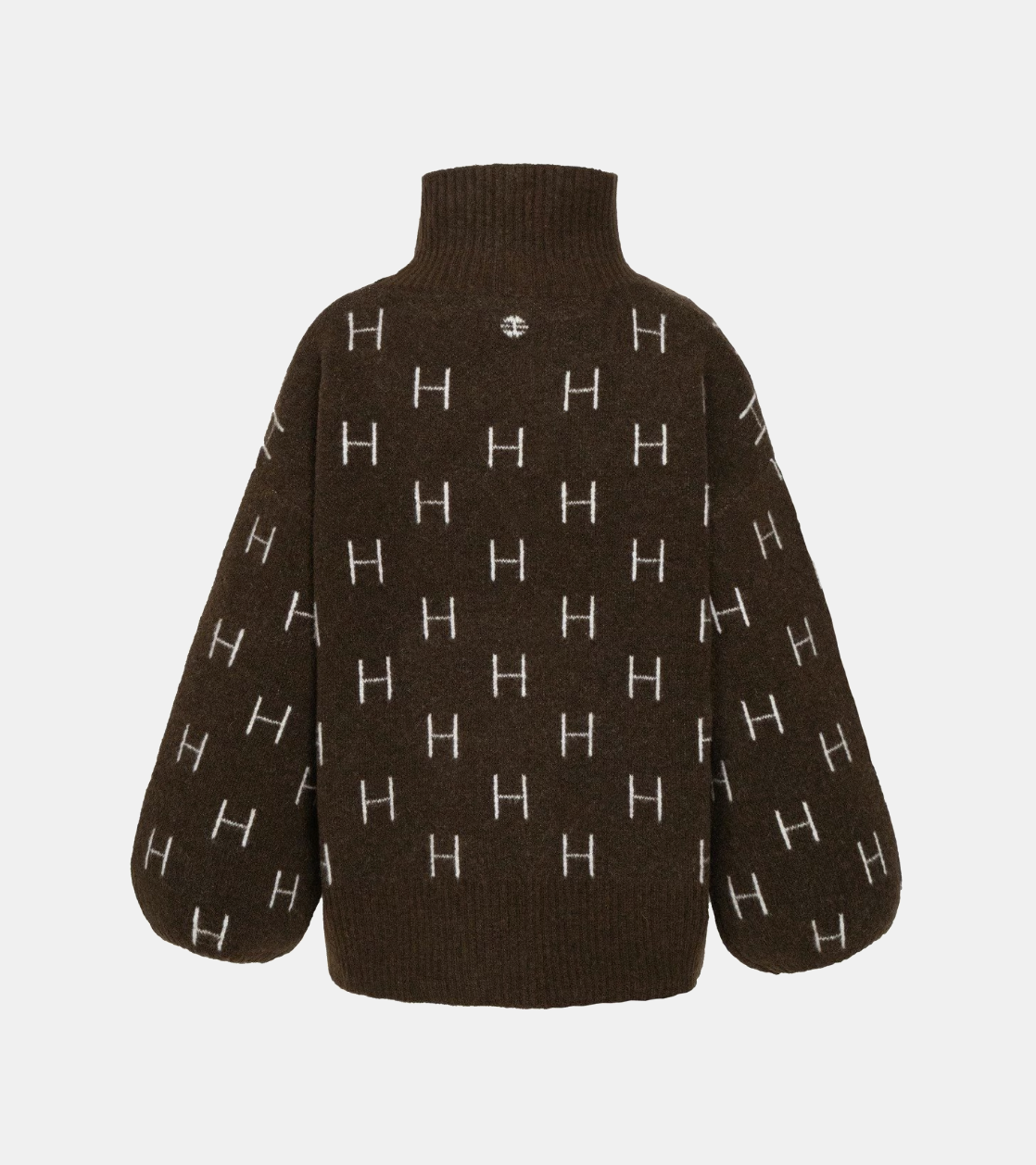 HÉST Fam Sweater Short Dark Earth