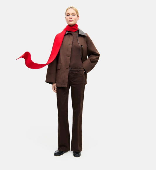 Cambio Tess Wide Leg Espresso