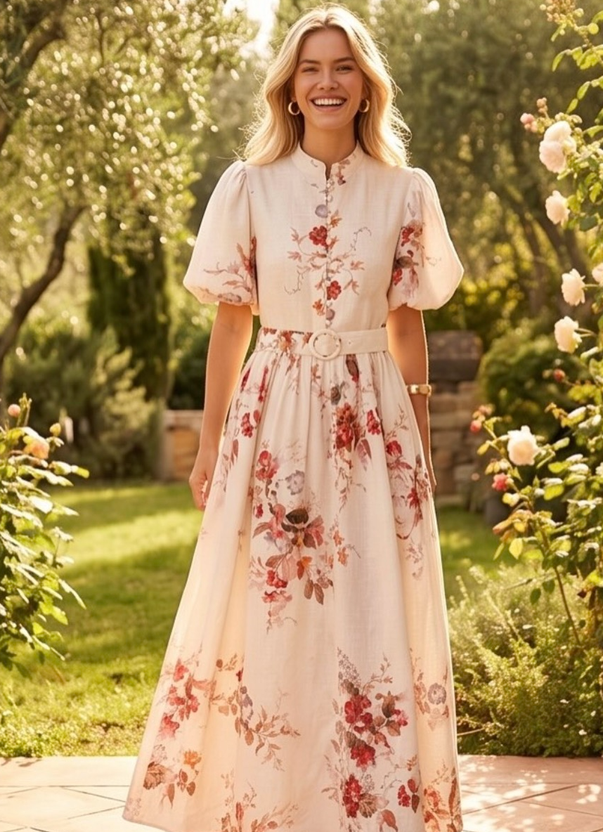 Lecoco Renee Dress Off White