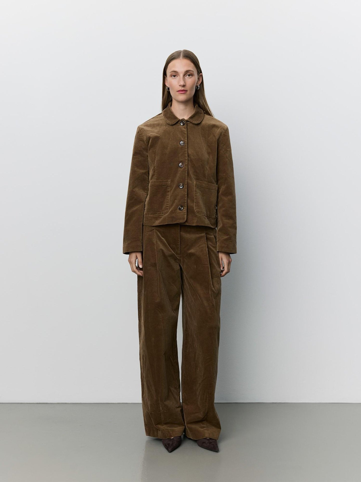 Sofie Schnoor Zuri Corduroy Jacket Brown