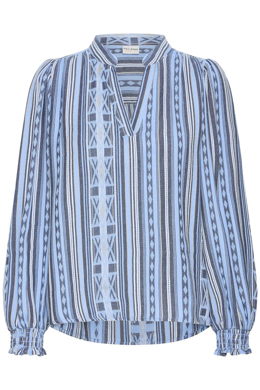 Pulz Alexis Blouse Della Robbia Blue