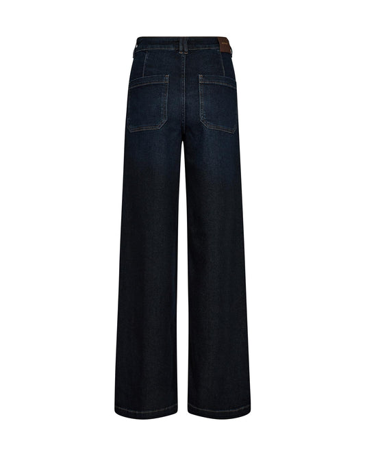 Mos Mosh Colette Lyon Jeans Dark Blue Long
