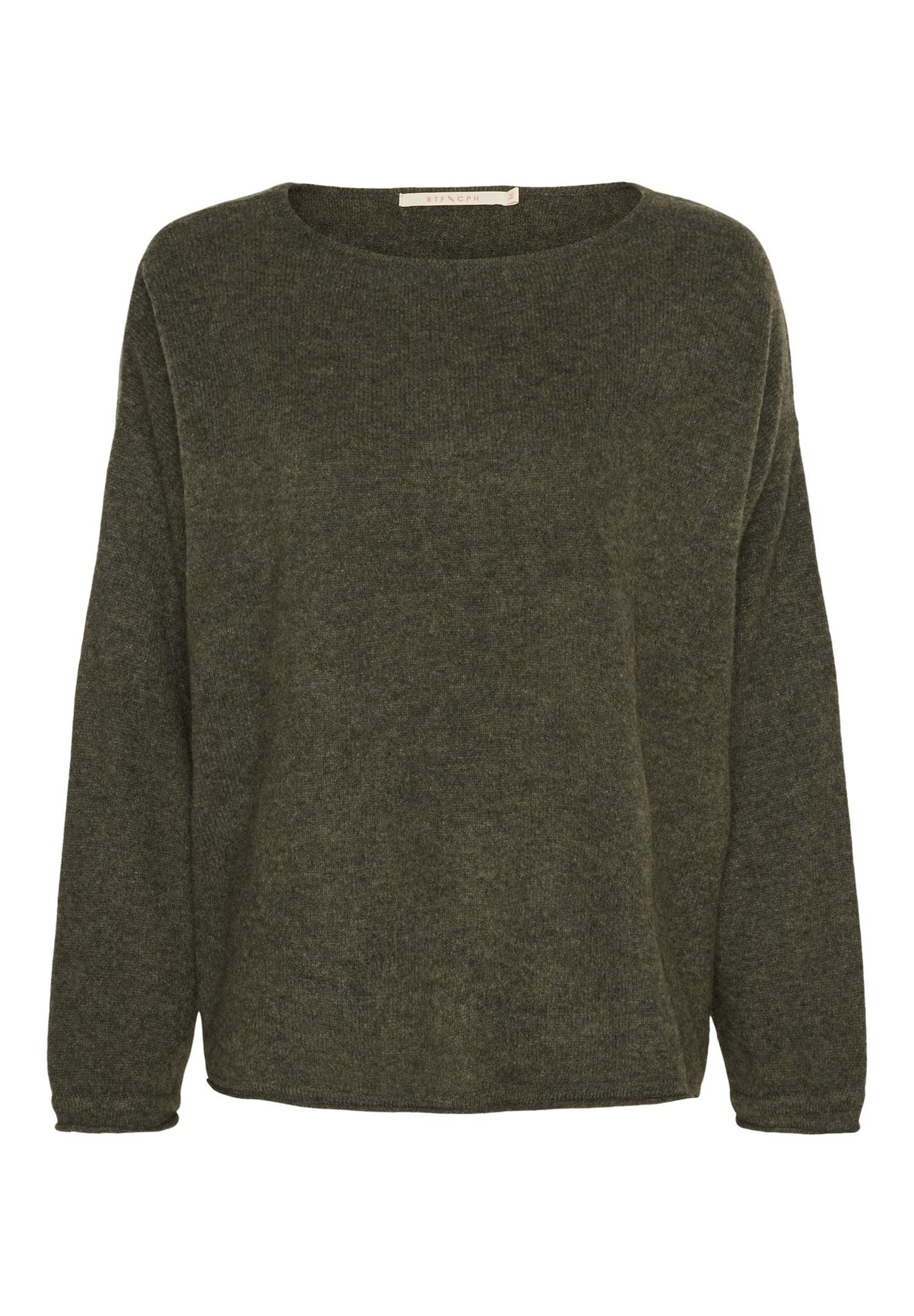 Notyz Mira Pure Cashmere Pullover Army
