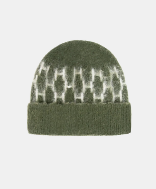 HÉST Gera Beanie Winter Moss