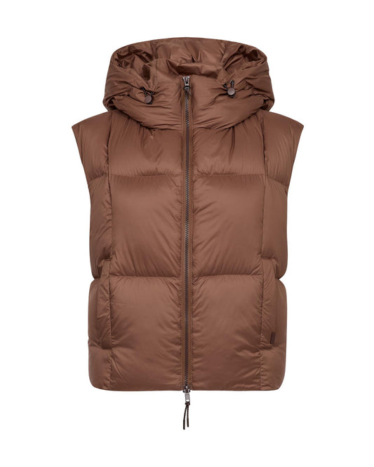 Mos Mosh Klara Tally Down Vest Downtown Brown