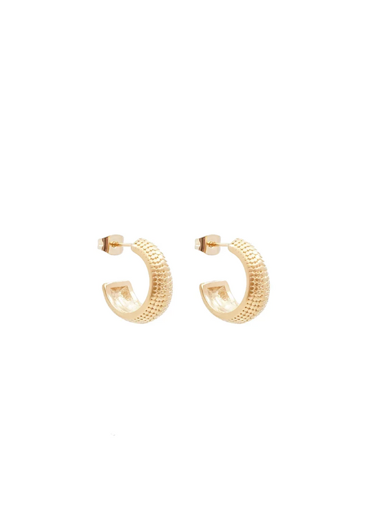 Farmhouse Camilla Øhrling Isadora Hoop Earrings Gold